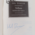 Hal Duncan : Vellum : kaikkeuden kirja (signeerattu) - pikkukuva 3