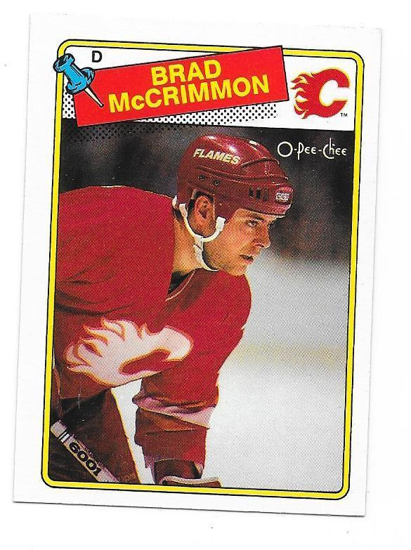 1988-89 OPC #178 Brad McCrimmon Calgary Flames