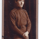 VANHA CDV Valokuva Venäjän Sotilas 1917 Kotka - pikkukuva 1