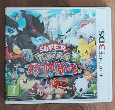 * Super Pokemon Rumble 3DS Kuin Uusi Lue Kuvaus