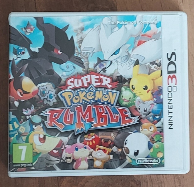 * Super Pokemon Rumble 3DS Kuin Uusi Lue Kuvaus