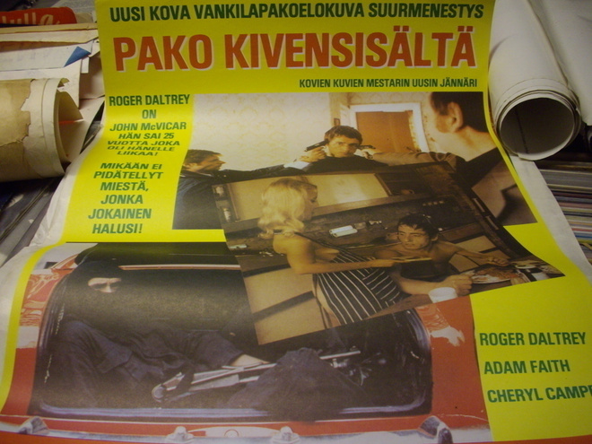Vanha elokuvajuliste : Pako Kivensisältä (Roger Daltrey)
