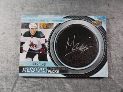 Matias Maccelli 2023-24 Trilogy Rookie Signature Pucks /149