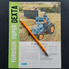 Fordson Super Dexta traktorin esite 60-luku - pikkukuva 1
