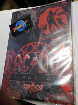 AC/DC BLACK ICE 08/09 KIERTUEKIRJA