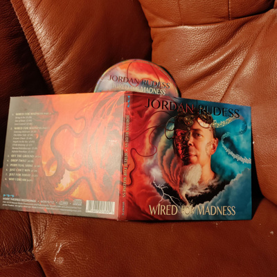 JORDAN RUDESS -wired for madness CD.