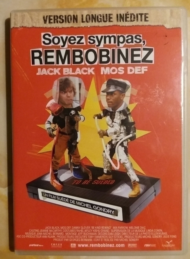 DVDx2 - Soyez sympas, REMBOBINEZ