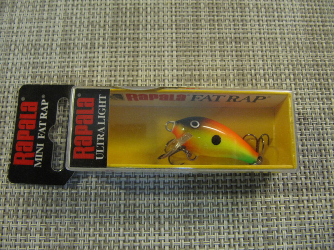 Rapala Mini Fat Rap MFR-3 vaappu.