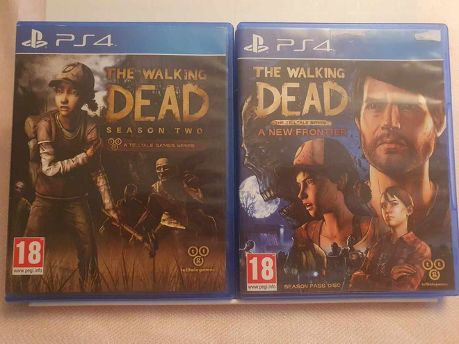 PS4 : The Walking Dead Kolme Peliä ( CIB )