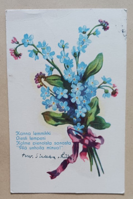 Lemmikkikimppu ja runo, p. 1948