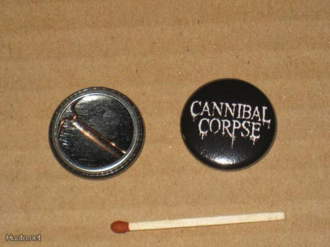 Cannibal Corpse rintanappi 1" (m1)