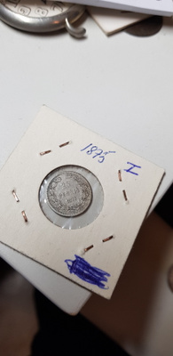 25 penniä 1875 silver kl 4