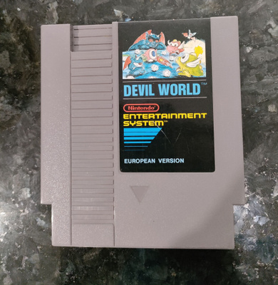Devil World NES - harvinainen peli, EU versio