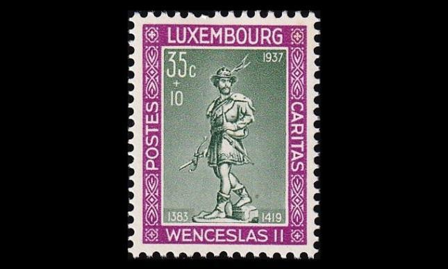 Luxemburg 304 * Lastenapu 35+10 C (1937)