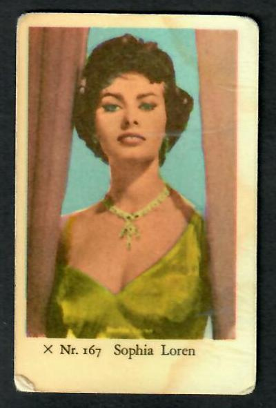 Keräilykuva - Sophia Loren X 167
