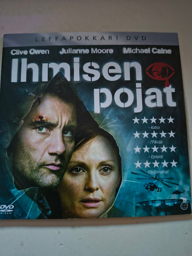 Ihmisen pojat dvd pokkari