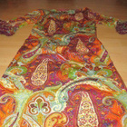 Flamenco Paisley mekko, koko S - pikkukuva 3