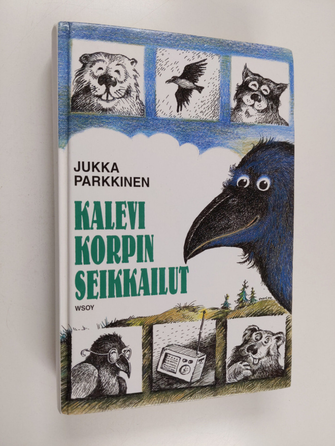 Jukka Parkkinen : Kalevi Korpin seikkailut : Korppi ja ku...
