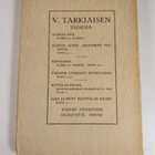 Viljo Tarkiainen : Piirteitä suomalaisesta kirjallisuudesta - pikkukuva 2
