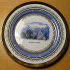 VYSOKE TATRY (Tatra-vuoristo) posliinilautanen - pikkukuva 1
