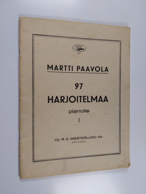 Martti Paavola : 97 harjoitelmaa pianolle : 1