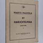 Martti Paavola : 97 harjoitelmaa pianolle : 1 - pikkukuva 1