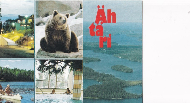 Ähtäri, Scandic, Mesikämmen ,sommitelmakortti   b668