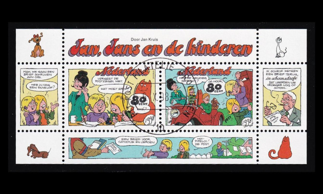 Alankomaat 1678BL57 o Sarjakuva (1998)