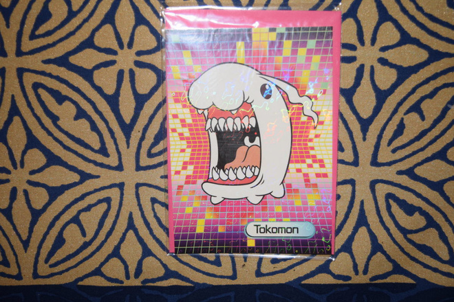 Postikortti Digimon digital monsters + kirjekuori Tokomon