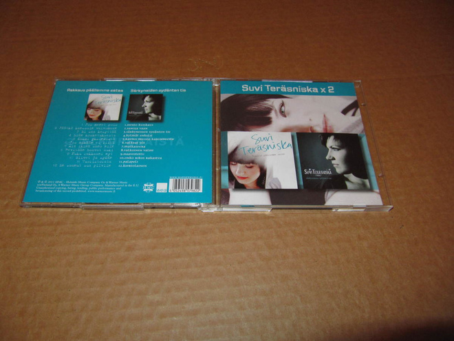 Suvi Teräsniska 2-CD Särkyneiden Sydänten Tie+1 v.2011 GREAT