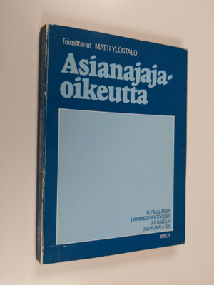 Matti (toim.) Ylöstalo : Asianajajaoikeutta