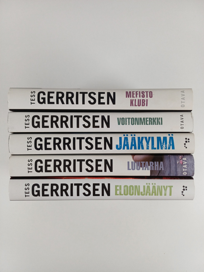 Tess Gerritsen : Tess Gerritsen -setti (5 kirjaa) : Voito...