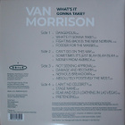 VAN MORRISON - WHATS IT GONNA TAKE 2LP - pikkukuva 2