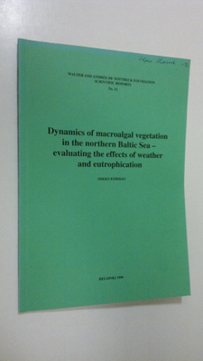 Mikko Kiirikki : Dynamics of macroalgal vegetation in the...