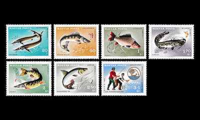 Unkari 2344-50 ** Urheilukalastus (1967)