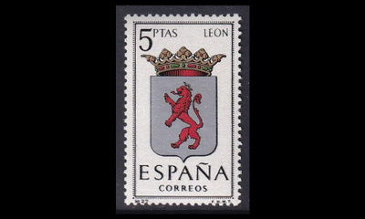 Espanja 1443 ** Vaakuna Leon (1964)
