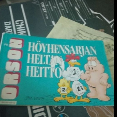 Orson albumi höyhensarjan heltan heitto