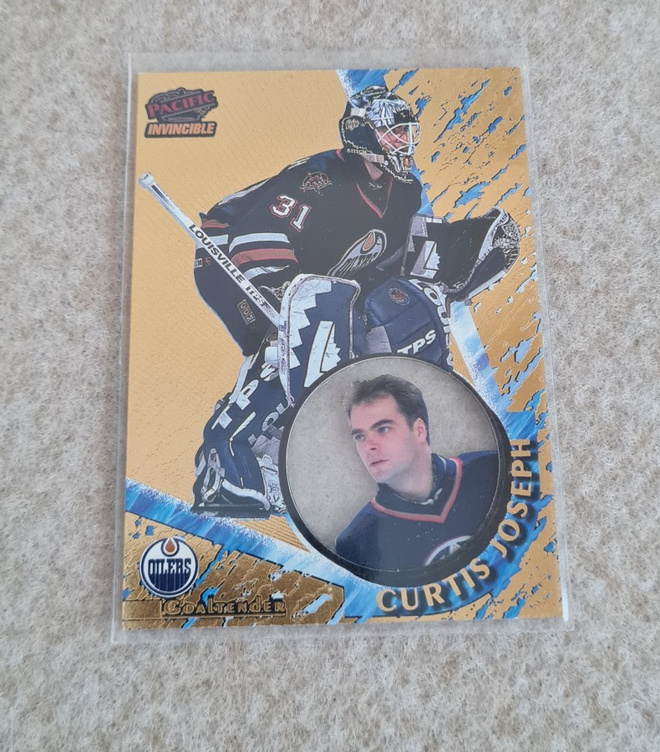 1997-98 Pacific Invincible - #56 Curtis Joseph