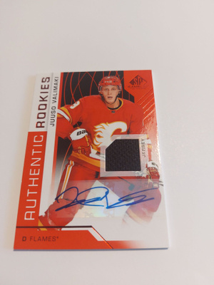2018-19 SP Game Used Red #122 Juuso Välimäki JSY AU