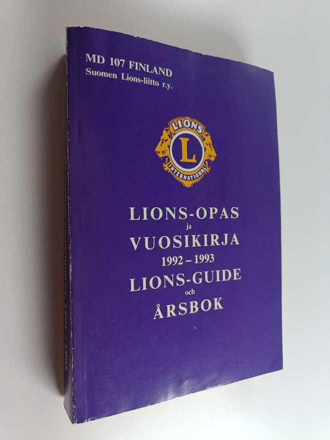 Lions-opas ja vuosikirja 1992-1993