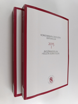Korkeimman oikeuden ratkaisuja 2015 1-2
