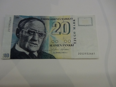 SUOMALAINEN 20 MARKAN SETELI 2052932661
