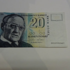SUOMALAINEN 20 MARKAN SETELI 2052932661 - pikkukuva 1