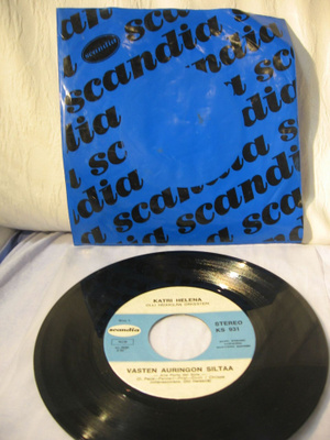 Katri Helena: Vasten auringon siltaa/ Ilman .....7"