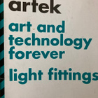 ARTEK - ART AND TECHNOLOGY FOREVER - LIGHT FITTINGS - pikkukuva 1