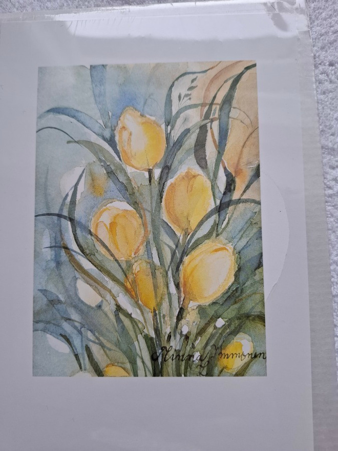 Minna Immonen painokuva 15x21 cm.