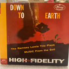 RAMSEY LEWIS TRIO: Down To Earth * EUR 1999 - pikkukuva 1