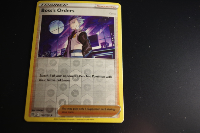 Boss ´ Orders 132/172, Brilliant Stars 2022, holo rare