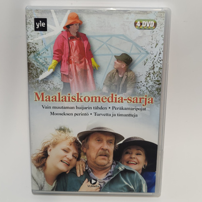 Maalaiskomedia-sarja ( 4 x dvd )