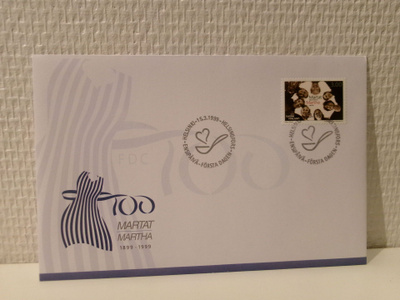 FDC- ensipäiväkuori - Martat - 1999